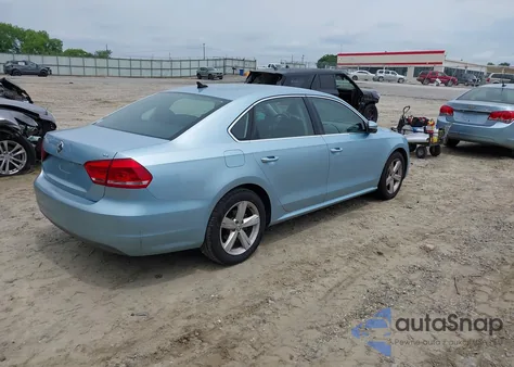 2012 Volkswagen Passat 2.5L Se from USA, damaged, VIN 1VWBP7A35CC025482